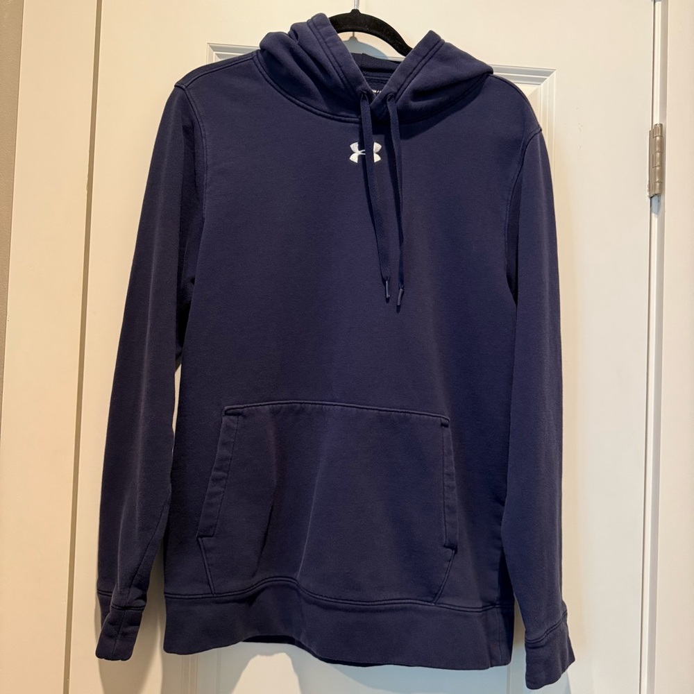 Under Armour Loose Fit Size Small Hoodie Sweatshirt Kangaroo Pocket Unisex